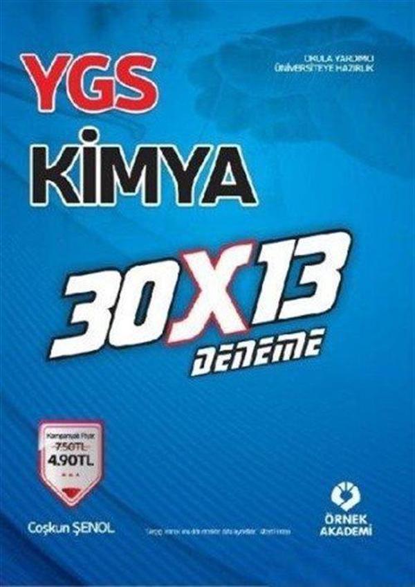Örnek Akademi Yayınları YGS Kimya 30x13 Deneme - Örnek Akademi Yayınları - Image 1