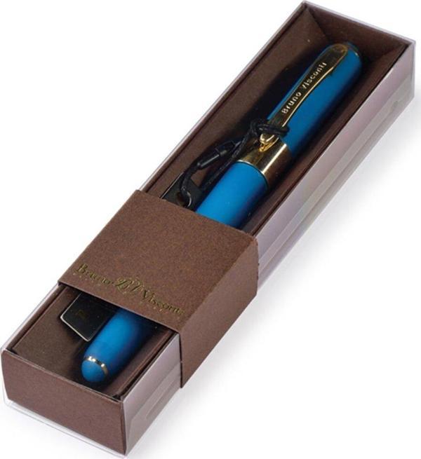 Bruno Visconti Tükenmez Kalem Mavi Mürekkepli Monaco 0.5Mm Turkuaz Gövde 209361 - Image 1