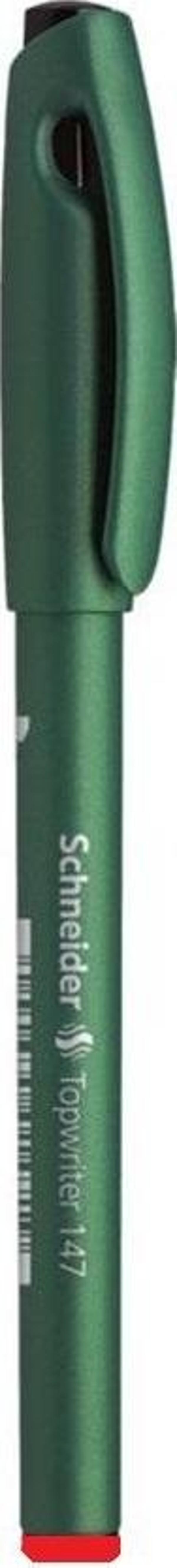 Schneider Fiber Uçlu Kalem Topwriter 147 Kırmızı 0,6 Mm 1472 SCR057 (10 Lu Paket) - Image 1