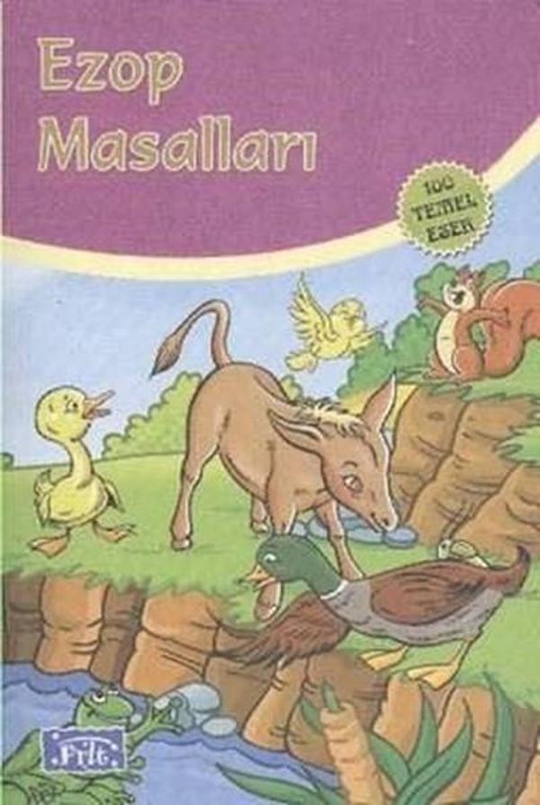 100 Temel Eser (İlköğretim): Ezop Masalları - Parıltı Yayınları - Image 1
