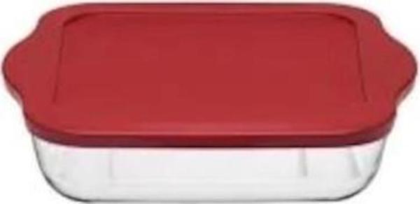 Paşabahçe 59024 Kare Plastik Kapaklı Borcam - Image 1