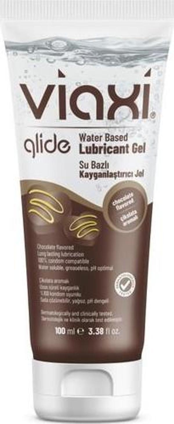 Viaxi Glide Çikolatalı Kayganlaştırıcı Jel Su Bazlı 100 ml. - Image 1