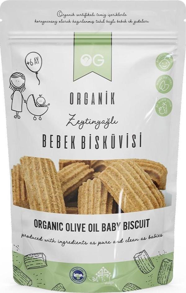 OG Natural Zeytinyağlı Bebek Bisküvisi 300 gr - Image 1