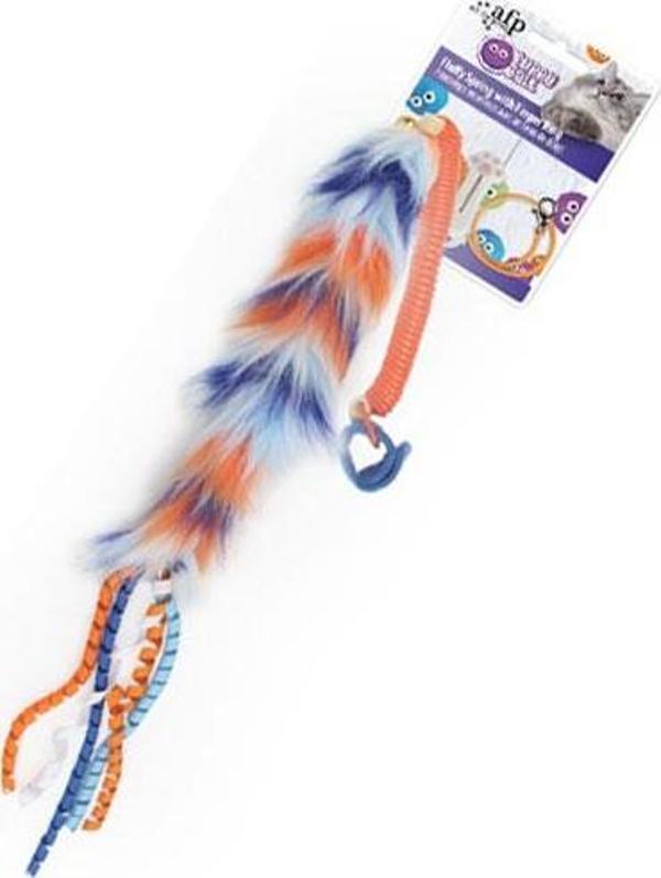 Afp Furry Ball - Tüylü Renkli Lastikli Tırtıl Tur. - Image 1