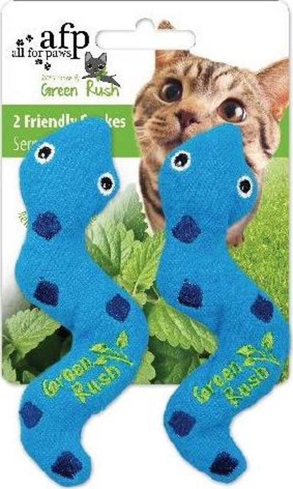 Afp Green Rush - Peluş Şapşal Yılan Oyuncak 2 Li - Image 1