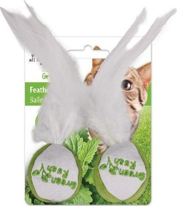 Afp Green Rush - Peluş Tüylü Top Oyuncak 2 Li - Image 1