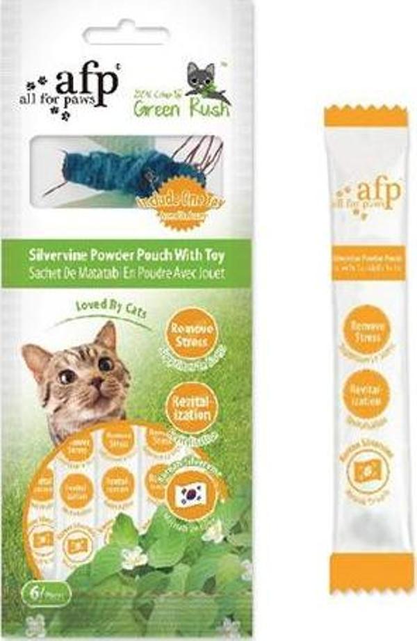 Afp Green Rush-Oyuncaklı Silvervine Toz 6 Lı - Image 1
