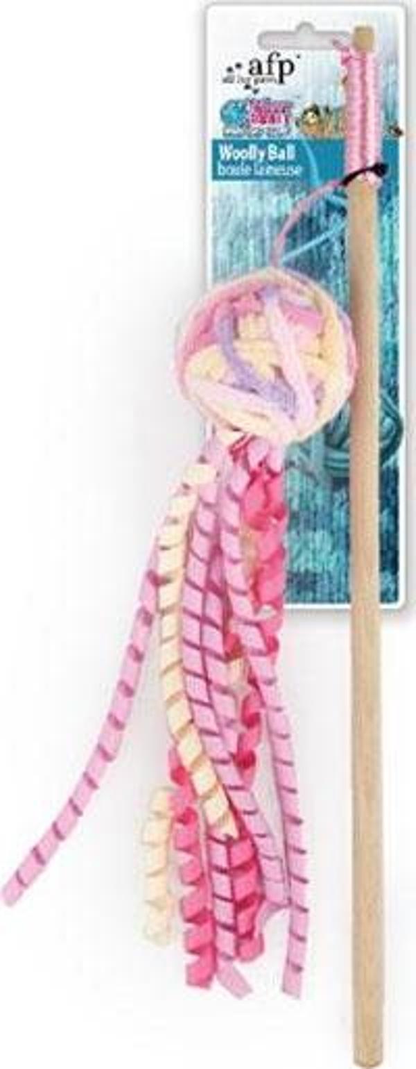 Afp Knotty Habit - Pembe Yumak Saçaklı Top Olta - Image 1