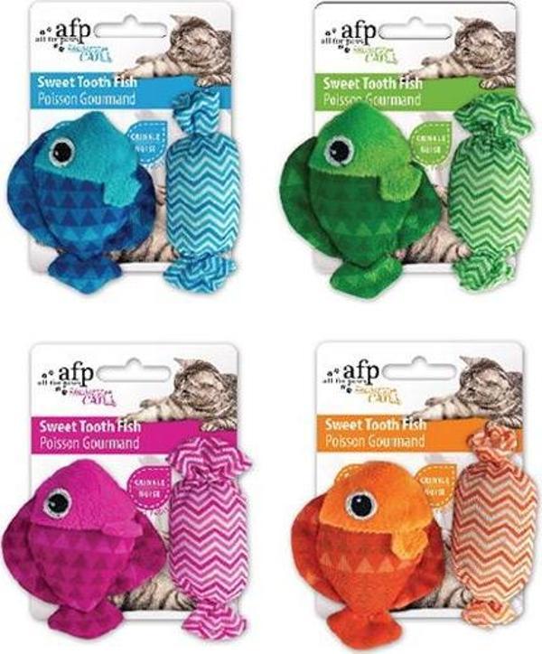 Afp Modern Cat - Peluş Parlak Balık Oyuncak - Image 1
