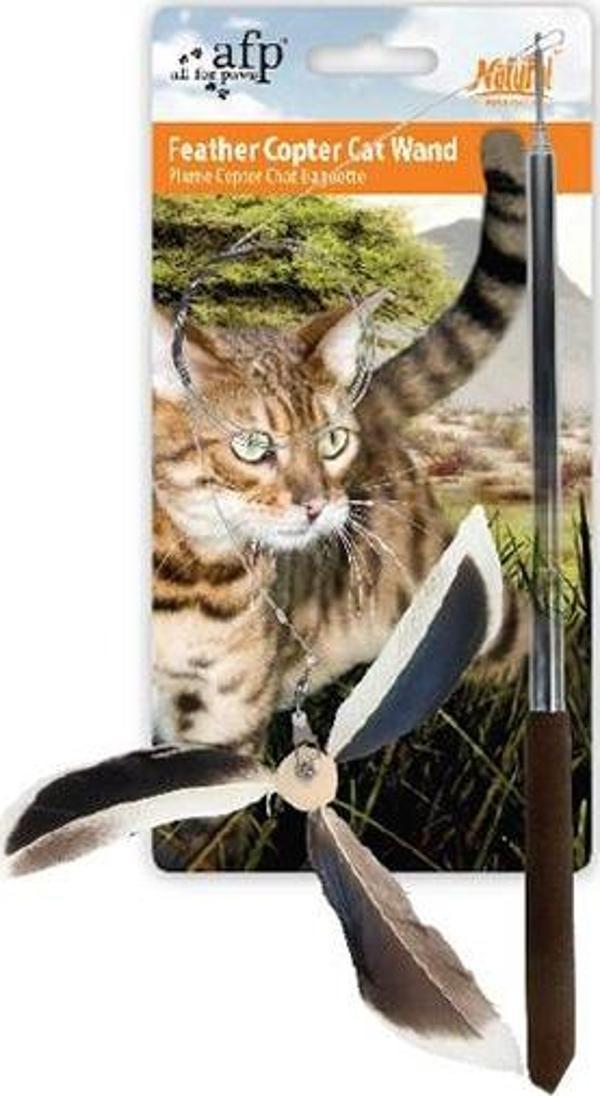Afp Natural Instinct Feathercopter Kedi Olta.Kahve - Image 1