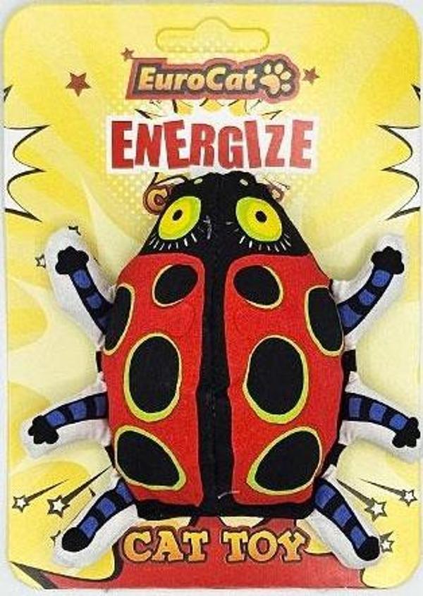 EuroCat Kedi Oyuncağı Uğur Böceği 10 cm - Image 1