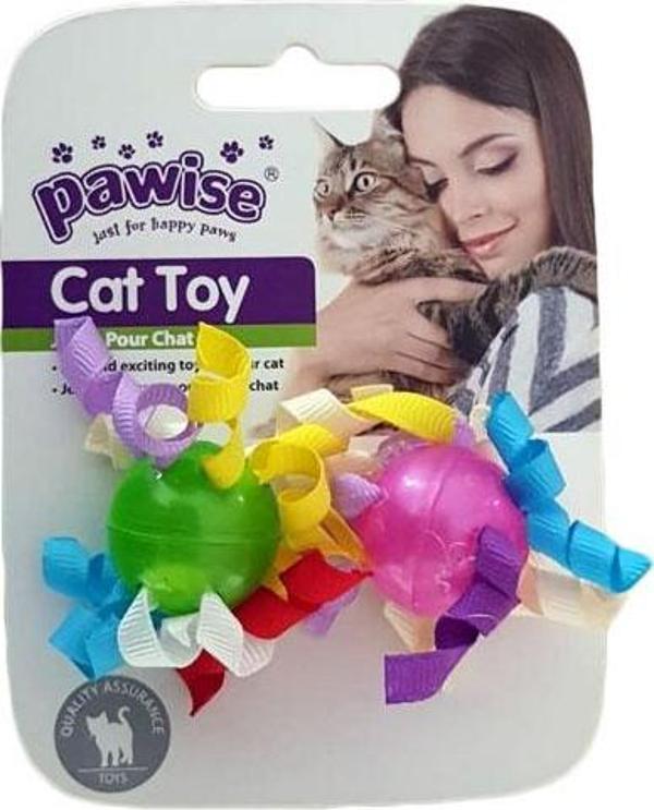 Pawise 2 Pk Cat Balls - Image 1