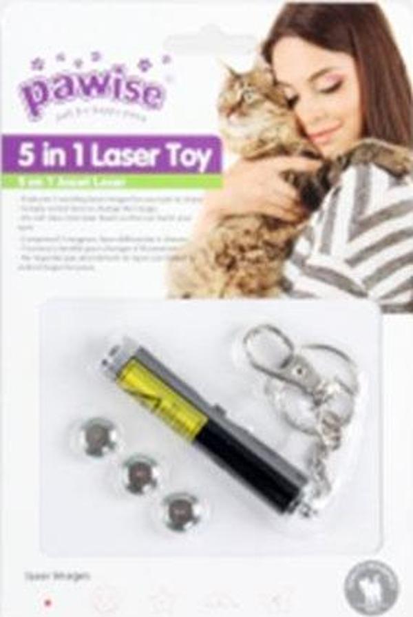 Pawise 5 In 1 Laser Toy Kedi Oyuncağı - Image 1
