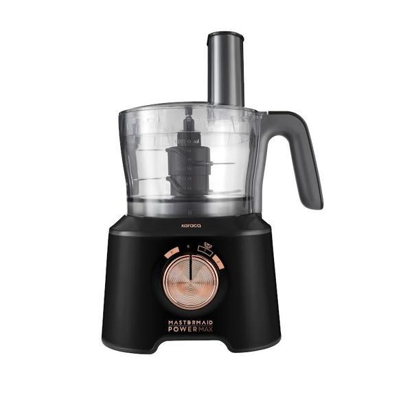 Karaca Mastermaid Power Max 11 in 1 Mutfak Robotu 2500W Black Copper - Image 1
