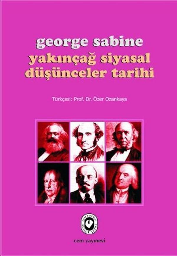 Yakınçağ Siyasal Düşünceler Tarihi - Cem Yayınevi - Image 1