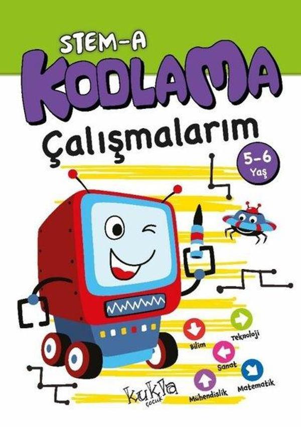 STEM - A 5 - 6 Yaş Kodlama Çalışmalarım - Kukla - Image 1