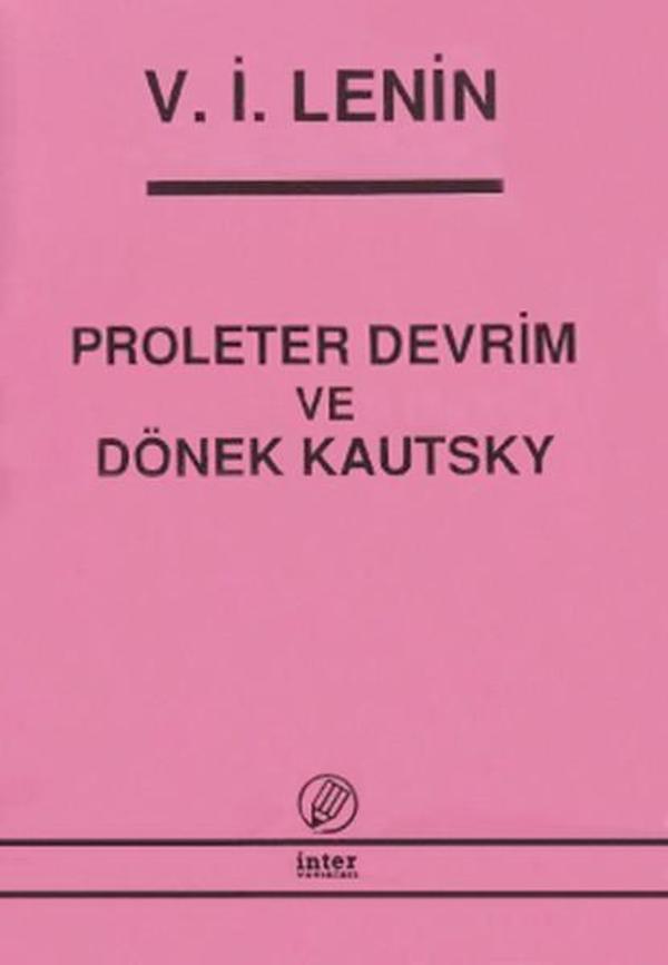 Proleter Devrim ve Dönek Kautsky - İnter Yayınevi - Image 1