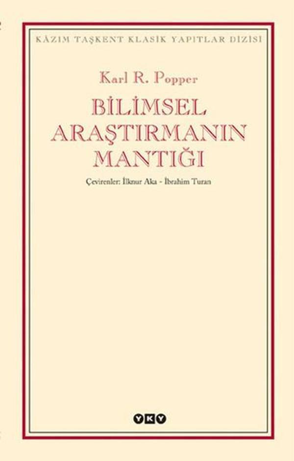 Bilimsel Araştırmanın Mantığı - Yapı Kredi Yayınları - Image 1