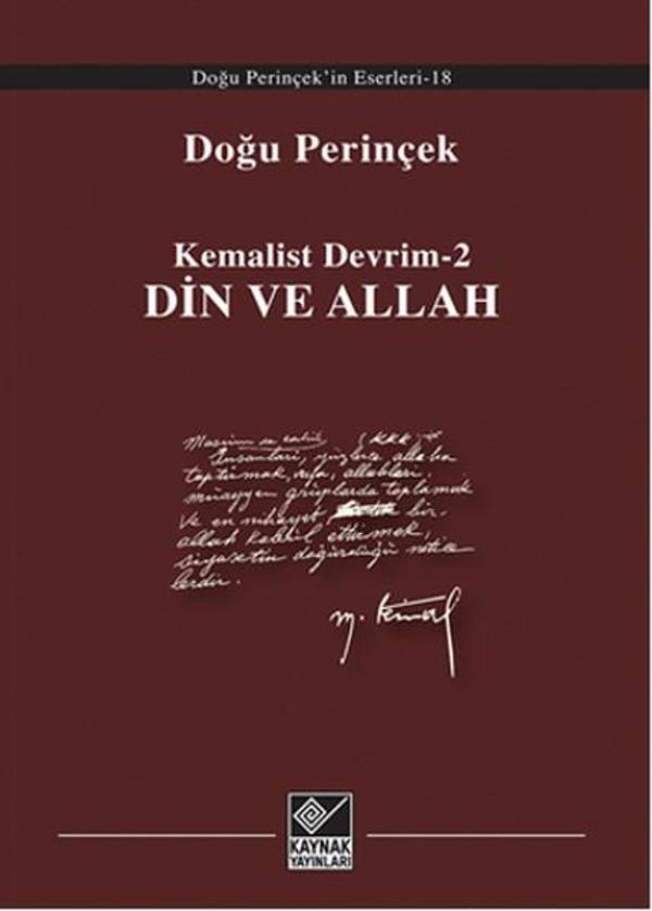 Kemalist Devrim 2 - Din Ve Allah - Kaynak Yayınları - Image 1