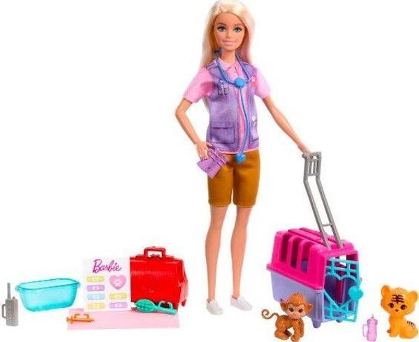 Barbie Veteriner Mini Oyun Seti HRG50 Lisanslı Ürün - Image 1