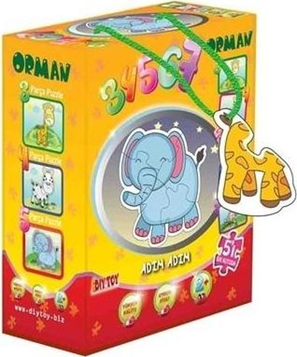 Orman 5'i Puzzle Diytoy Adım Adım Orman - Image 1