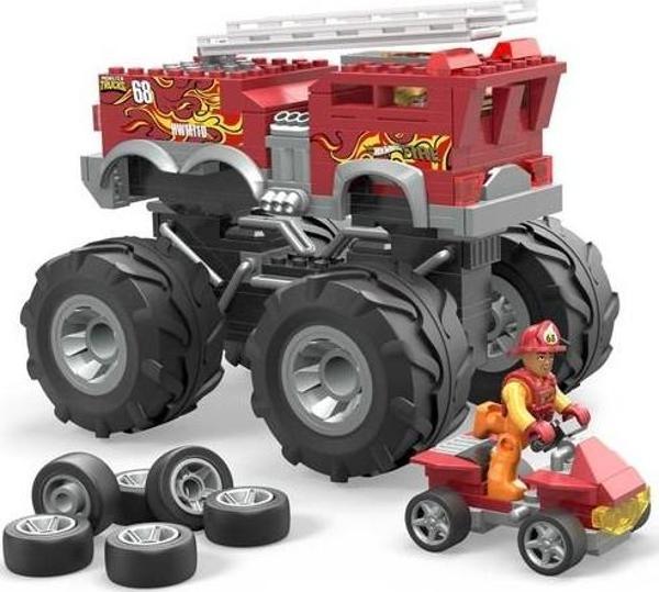 HotWheels Mega Monster Truck İtfaiye Aracı HHD19 Lisanslı Ürün - Image 1