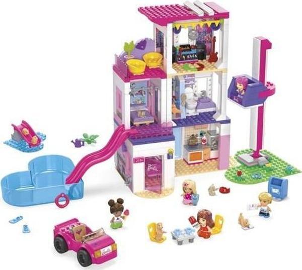 Mega Barbie Color Reveal Rüya Evi Yapı Seti HHM01 Lisanslı Ürün - Image 1