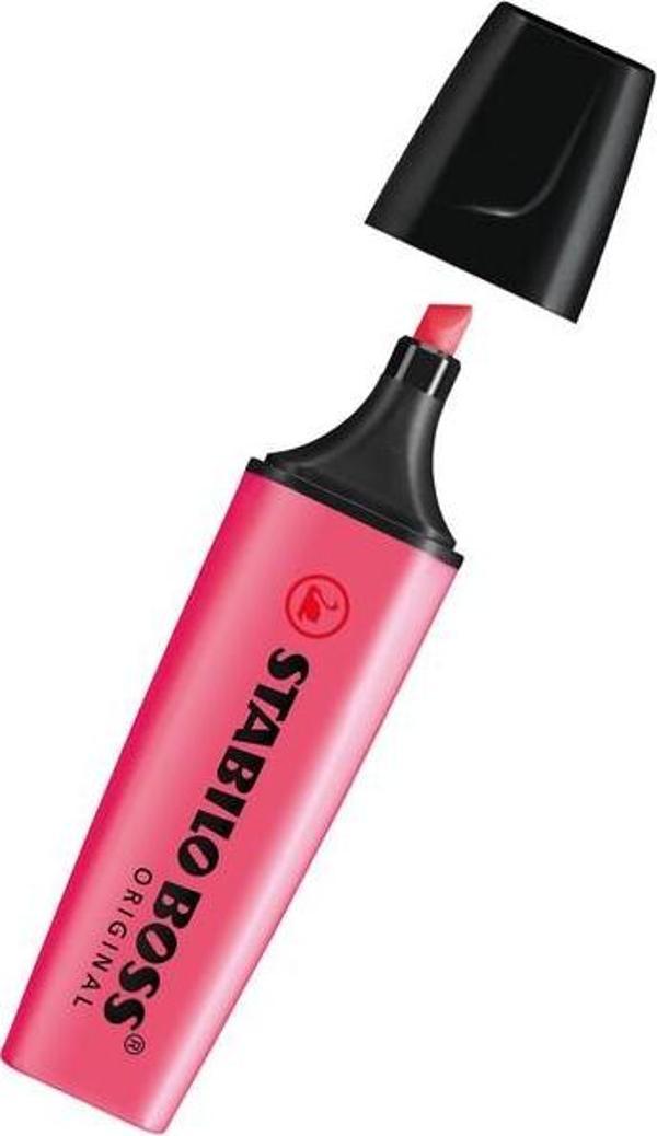 Stabilo Boss Original Pembe Fosforlu Kalem  - Image 1