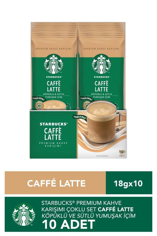 Starbucks Cafe Latte Premium Kahve Karışım 14 Gr X 10 Paket - Image 1