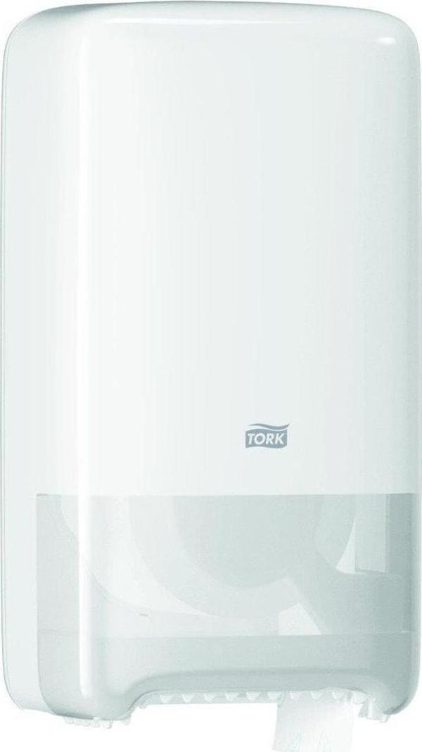 Tork 557500 Çift Rulo Tuvalet Kağıdı Dispenseri Beyaz - Image 1