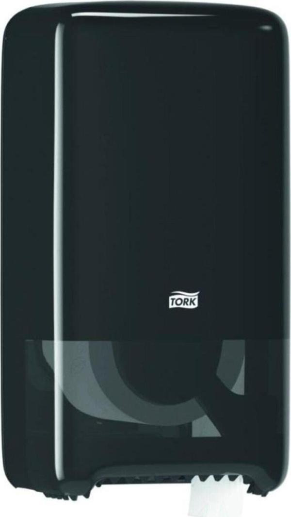 Tork Çift Rulo Tuvalet Kağıdı Dispenseri Siyah - Image 1