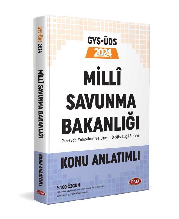 Data Yayınları 2024 GYS Milli Savunma Bakanlığı Hazırlık Kitabı - Data Yayınları - Image 1