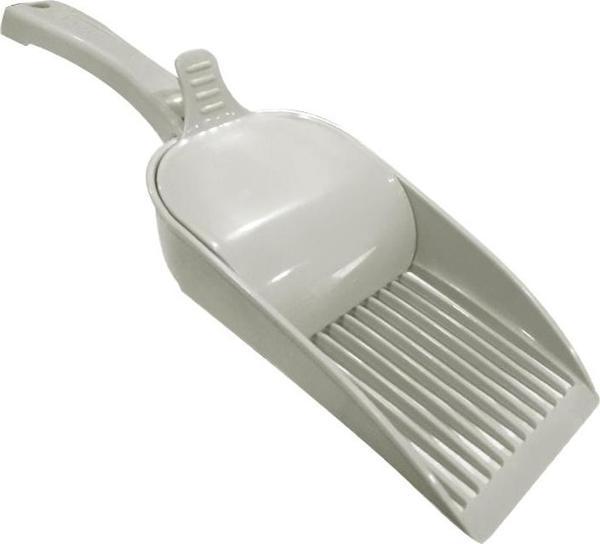 Strong Hazneli Kedi Kumu Toplama Küreği Bej 35 cm - Image 1
