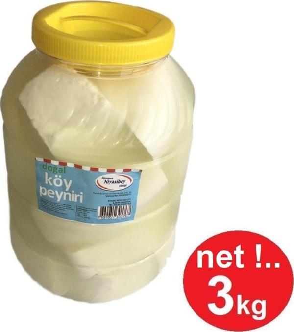 Niyazibey Çiftliği Doğal Salamura Köy Peyniri 3 Kg - Image 1
