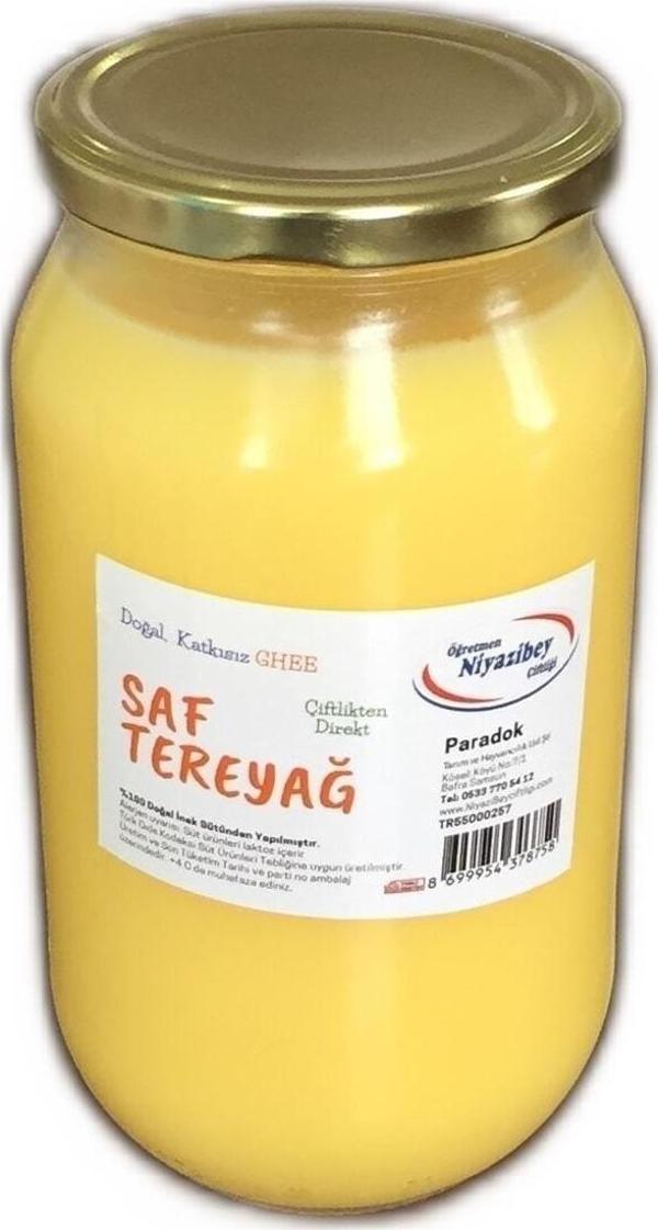 Niyazibey Çiftliği Ghee (Sadeyağ), Saf Tereyağ 950 Gr, Doğal, Katkısız Köy Tereyağından Üretim - Image 1