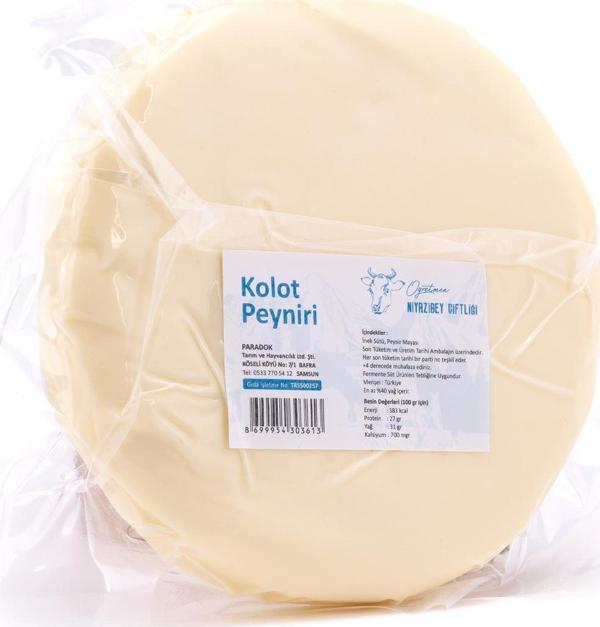 Niyazibey Çiftliği Kolot Peynir Doğal Çiftlikten 1  kg Kendi Ineklerimizin Sütünden Muhlama Için Ideal - Image 1
