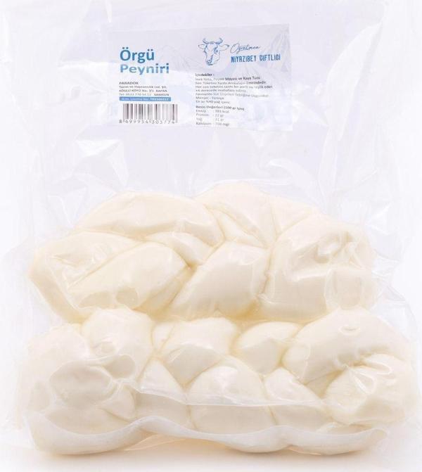 Niyazibey Çiftliği Örgü Peynir Doğal Çiftlikten 500  gr - Image 1