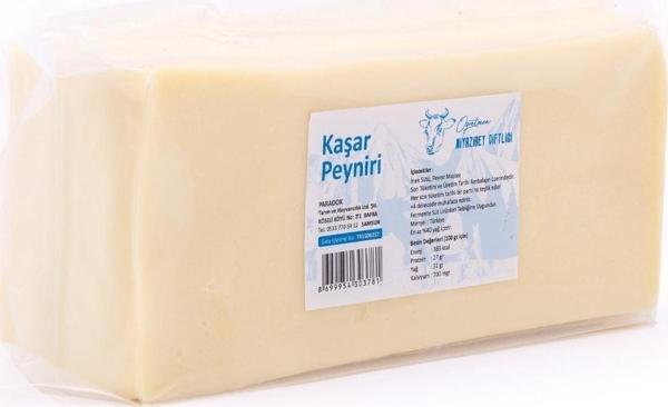 Niyazibey Çiftliği Taze Kaşar Peynir 1  kg - Image 1