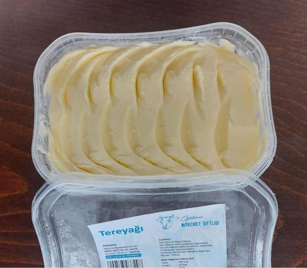Niyazibey Çiftliği Tuzlu Doğal Yayık Tereyağı 450 Gr Karadeniz Çiftlik Sütünden Gurme Lezzet - Image 1