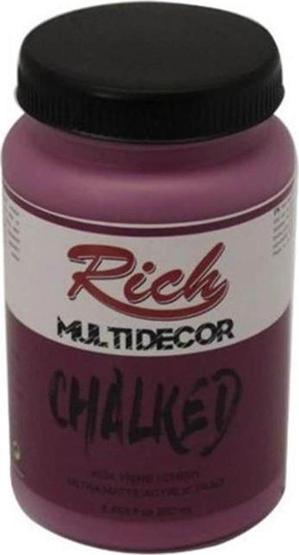 Rich Multi Decor Chalked Akrilik Boya Vişne 250ml - Image 1