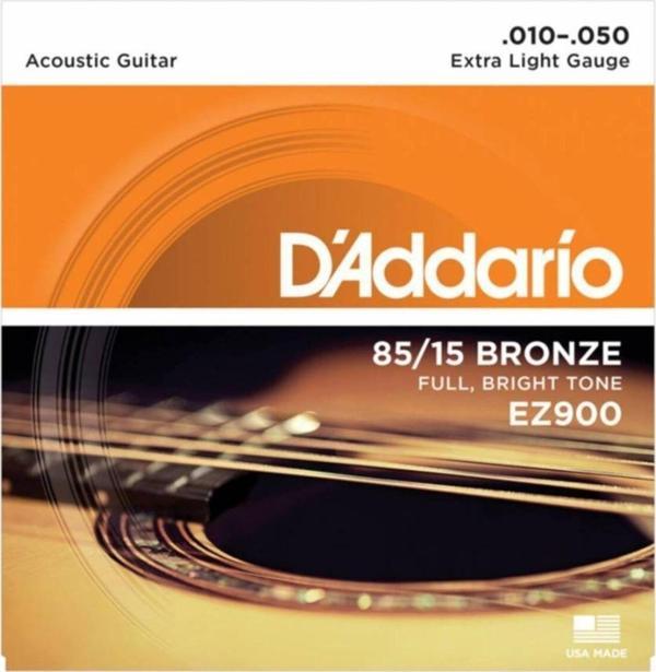Daddario D'addario Ez900 85/15 Bronze Akustik Gitar Teli (10-50) - Image 1