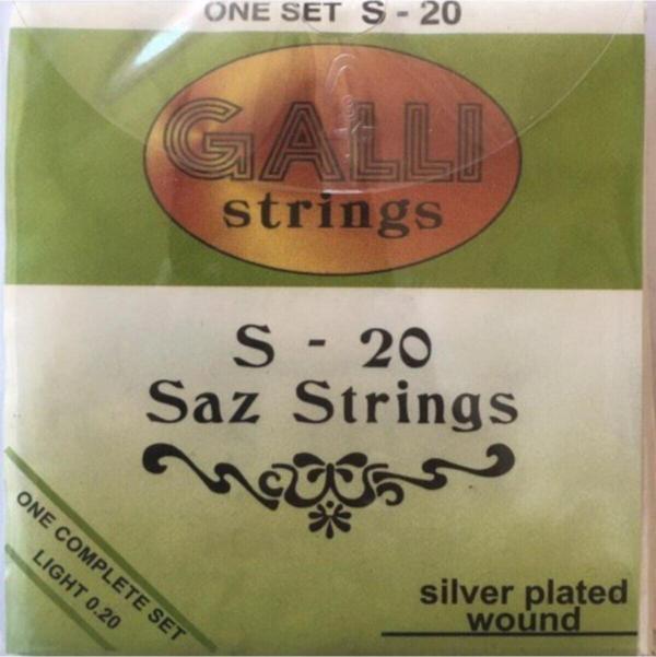Galli S 0,20 Uzun Sap Bağlama Teli - Image 1