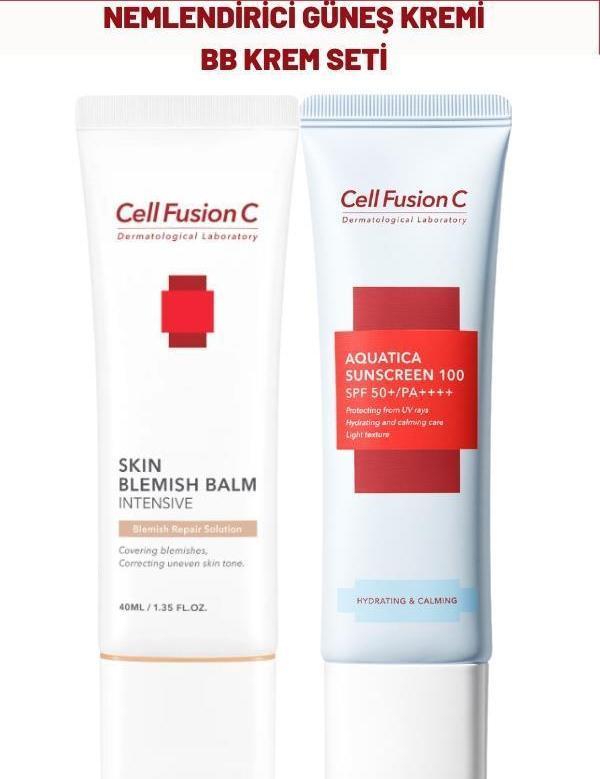 Cell Fusion C Nemlendirici Güneş Kremi ve BB Krem Seti - Image 1