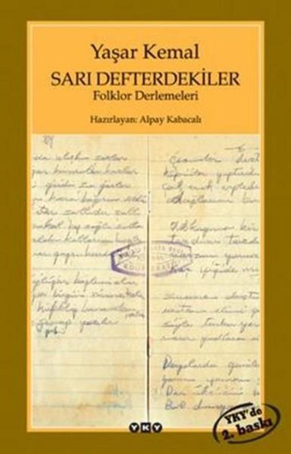 Yapı Kredi Yayınları Sarı Defterdekiler - Yapı Kredi Yayınları - Image 1