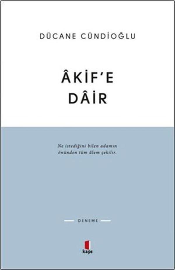 Akif'e Dair - Kapı Yayınları - Image 1