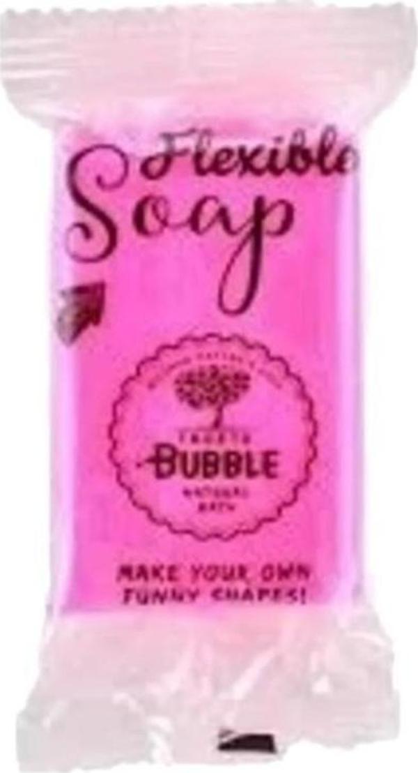Treets Bubble Flexible Yumuşak Sabun 50Gr Pembe - Image 1