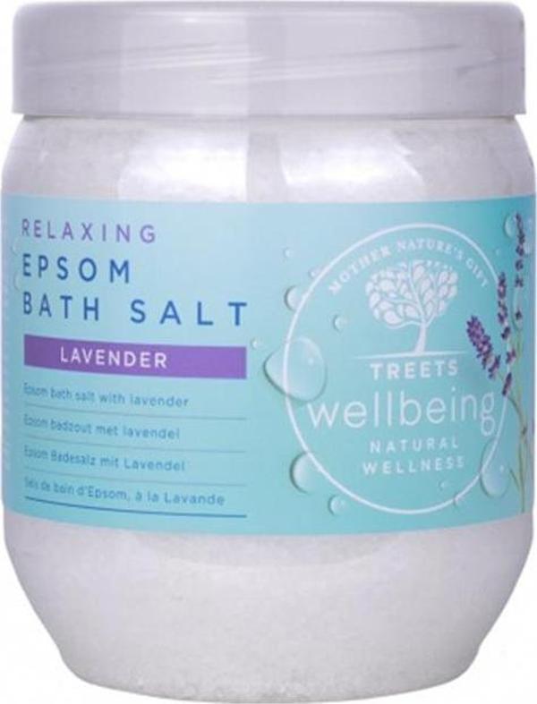 Treets Relaxing Epsom Bath Salt Banyo Tuzu Lavanta 550Gr - Image 1