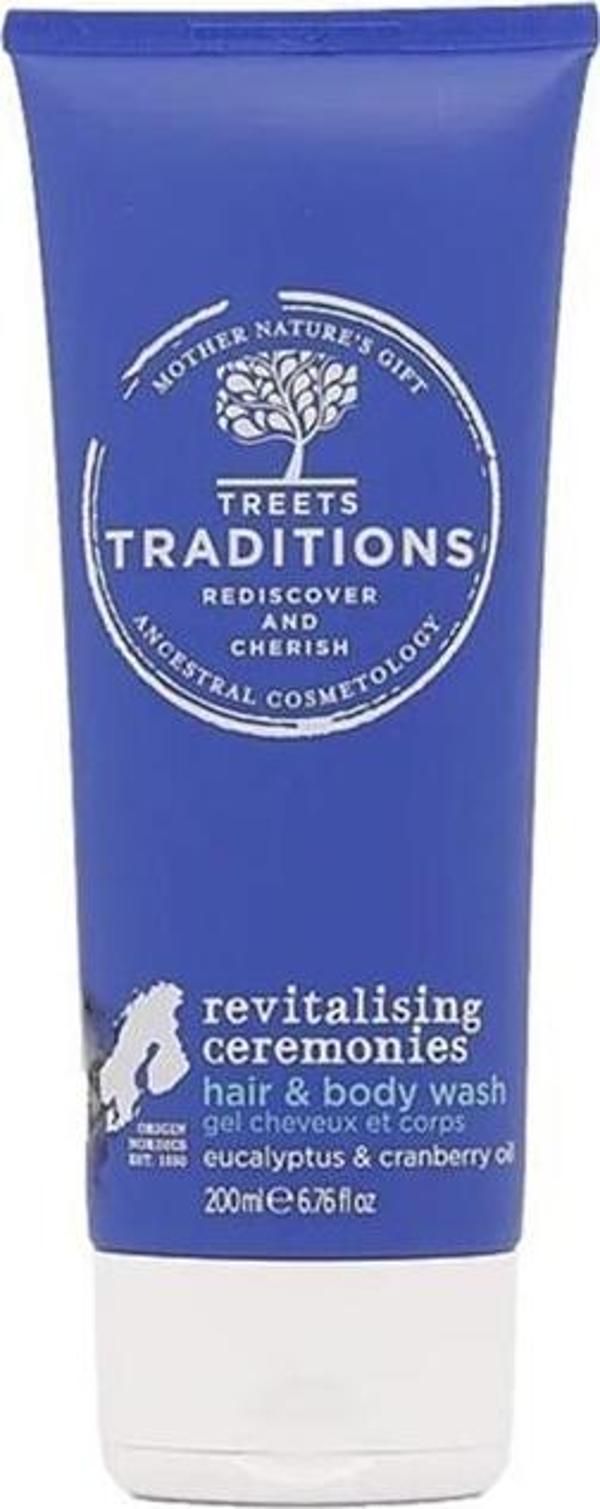 Treets Revitalising Ceremonies Saç Ve Vücut Şampuanı Hair & Body Wash 200ML - Image 1