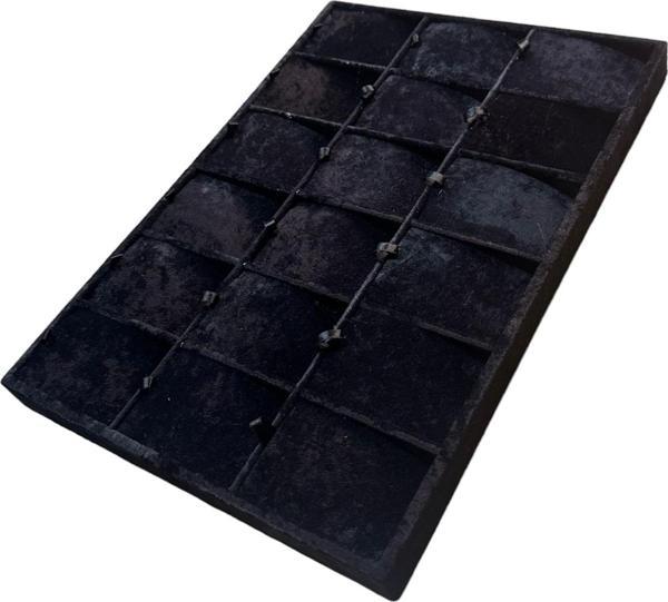 Doreka 18 li Kolye Tablası Siyah - Image 1