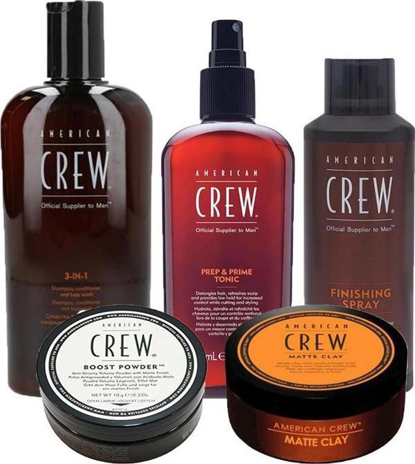 American Crew Erkekler için 5li Saç Bakım Seti - Image 1